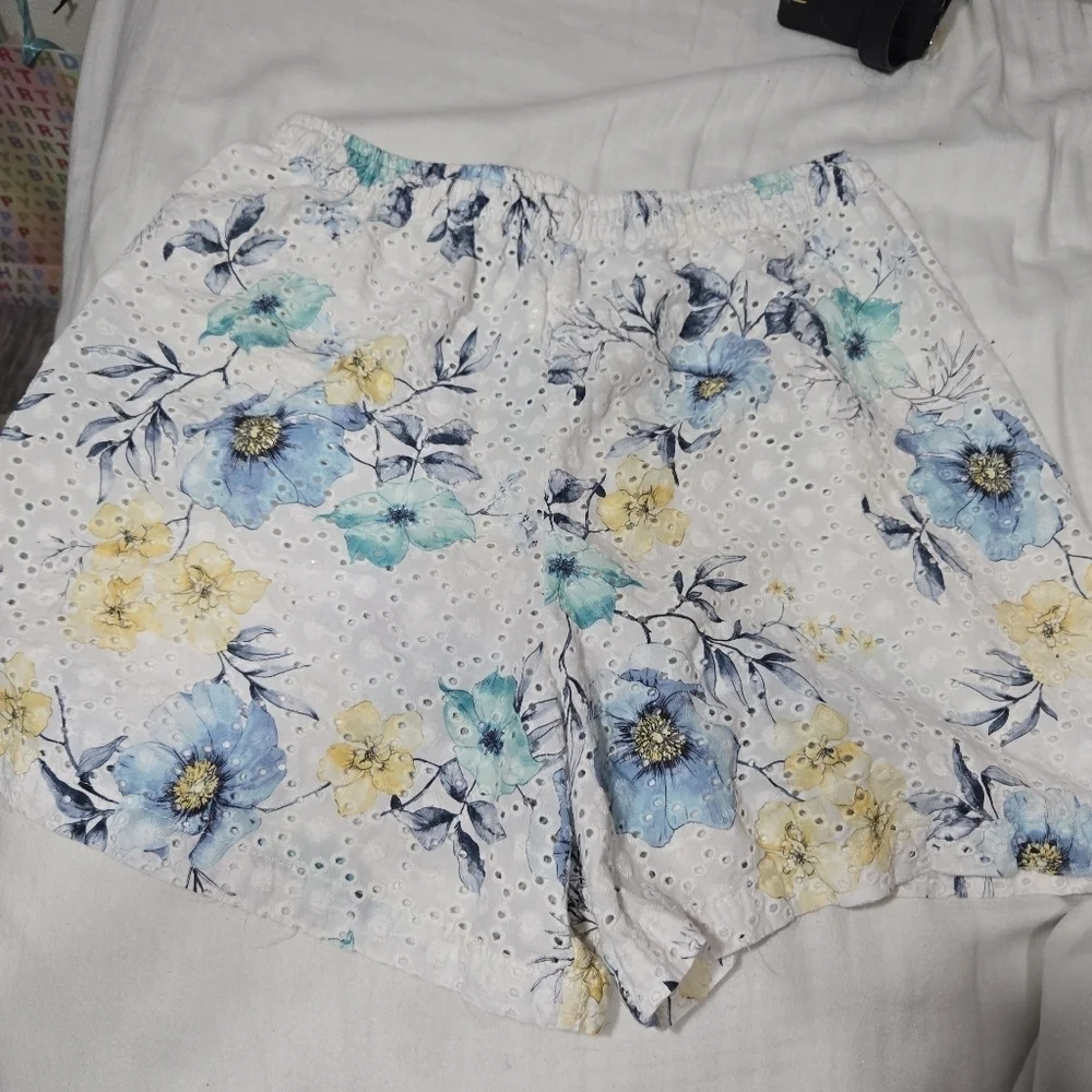 Dante Men's Floral Embroidered Boxers Sz Small/medium